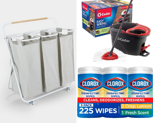 Spring-cleaning time 🧽🌺 cover photo collage