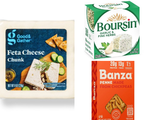 Easy weekday meals (Ingredients linked through target) cover photo collage