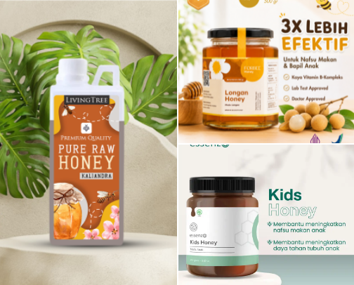 Best Pure Honey & Honey-Infused Essentials cover photo collage