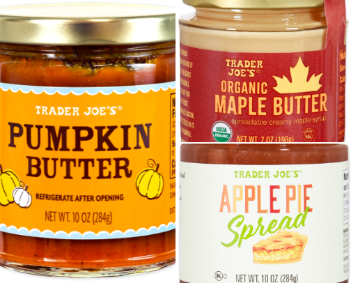 trader joe’s fall haul cover photo collage