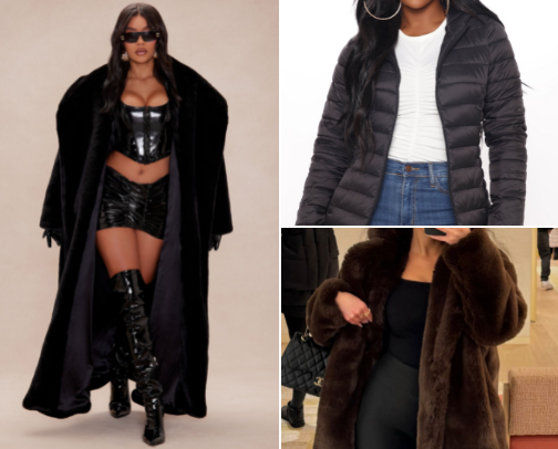 🧥❄️ Fashion Nova Winter Trends cover photo collage