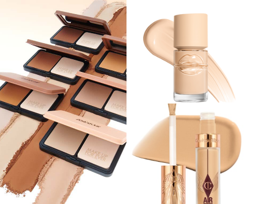 Makeup recommendations cover photo collage
