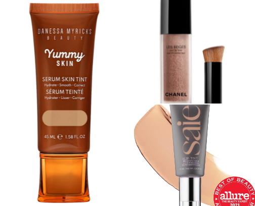 Skin tint cover photo collage