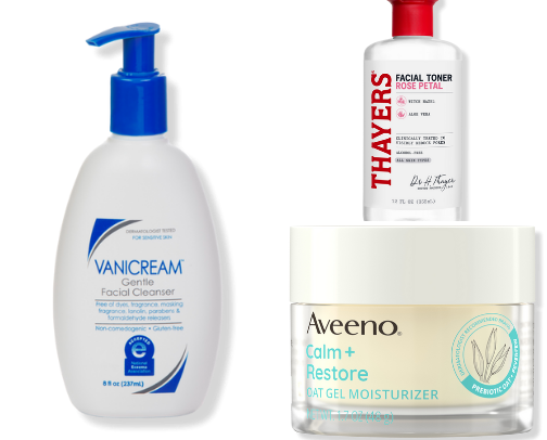 Sensitive Skin Care cover photo collage