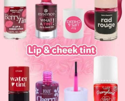 Lip & cheek tint (Benetint alternatives💄❤️) cover photo collage