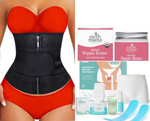 Postpartum MUST Haves For New Moms cover photo collage