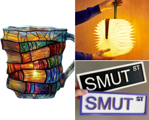 Gift Guide for the book lovers in your life cover photo collage
