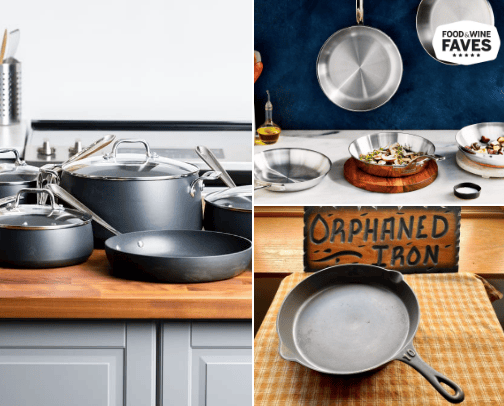 Cookware cover photo collage