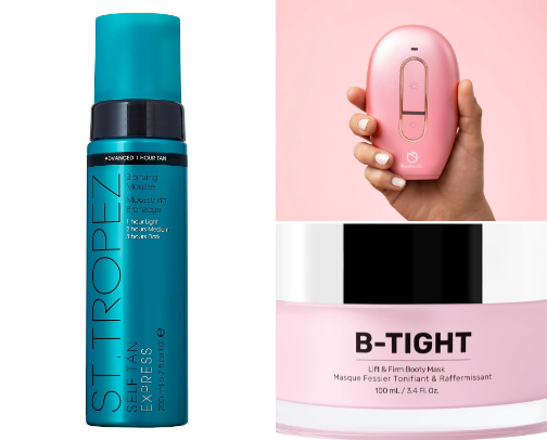 Bikini ready body care! cover photo collage