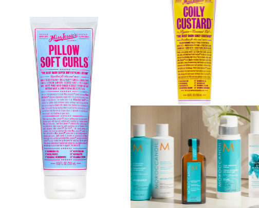 Curly Hair Faves! cover photo collage