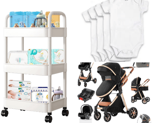 Preparing for Baby cover photo collage