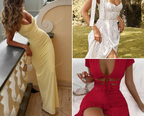 Best women's dresses - affordable prices edition cover photo collage