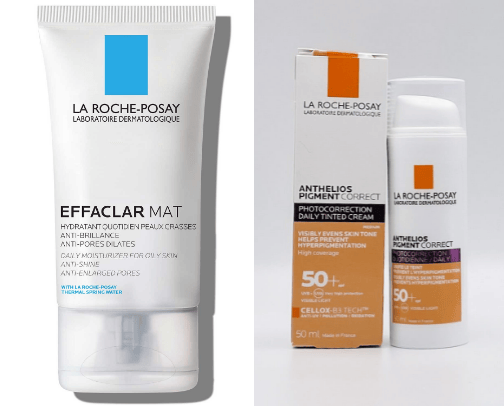 Skincare cover photo collage