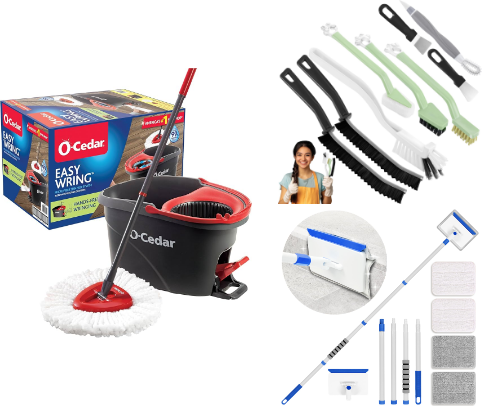 Cleaning Tools I Use cover photo collage