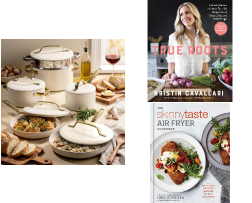 Kitchen Essentials & Favorite Reads cover photo collage