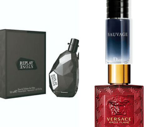 Perfeumes for men cover photo collage