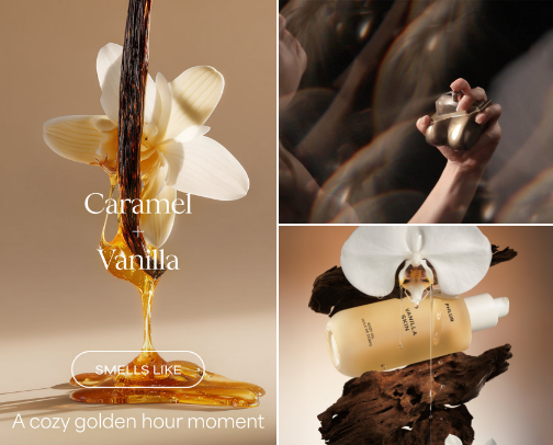 Vanilla Body Care That Makes You Smell Soft All Day cover photo collage