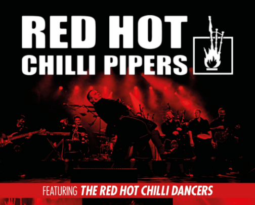 Red Hot Chilli Pipers Tickets - Friday, 24/05/2024 | 20:00 cover photo collage