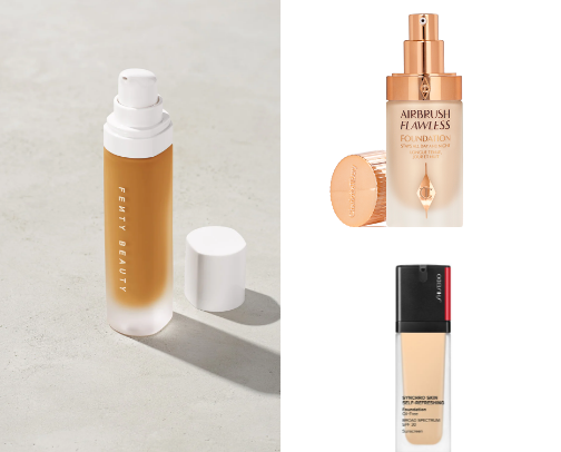 Long lasting foundations for oily skin cover photo collage
