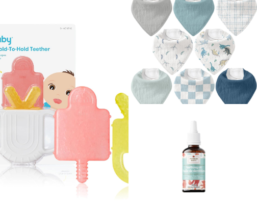 Teething Life Savers! cover photo collage