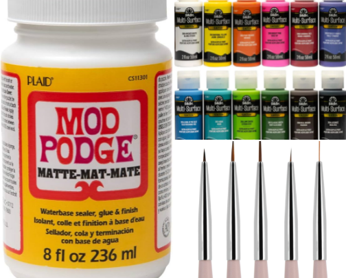 Miniature painting/crafting for D&D cover photo collage