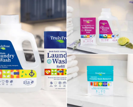 Powerful Clean, Zero Toxins cover photo collage