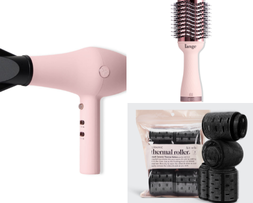 Salon quality blowout at home! cover photo collage