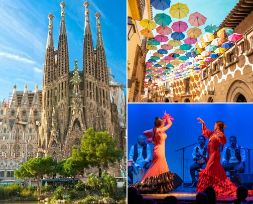 Lost in Barcelona: A Guide to Unforgettable Spots cover photo collage
