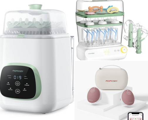 Breastfeeding/pumping MUST HAVES! cover photo collage