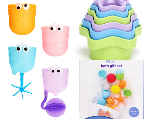 I Finally Found Bath Toys That Don't Get Moldy After One Week cover photo collage