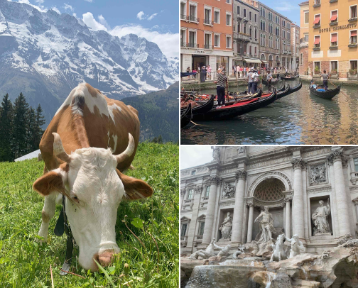 Stamped Destinations: Europe Edition cover photo collage