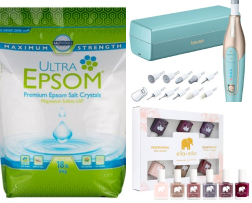 Health and Well being. Take care of yourself using these products cover photo collage