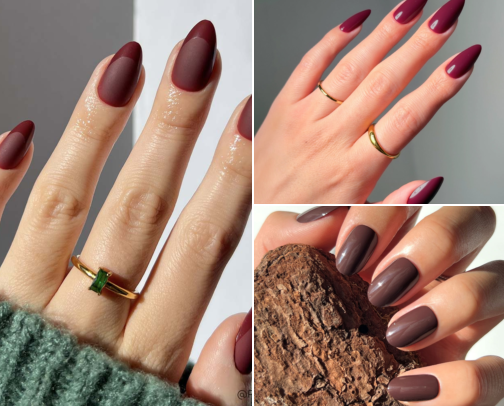 Nailin’ the Fall Mood 💅🏾 cover photo collage