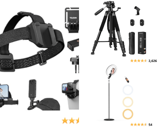 Photography + Videography cover photo collage