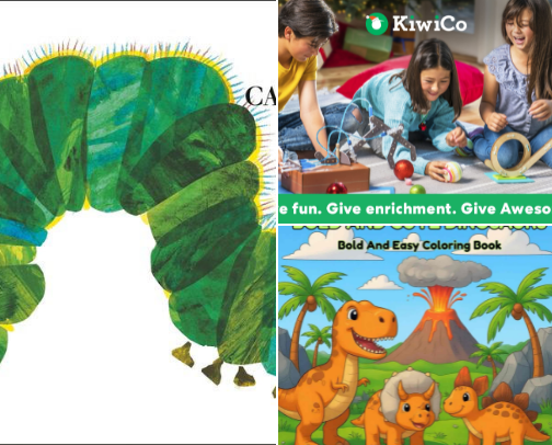 Reading And Activities For Kids cover photo collage