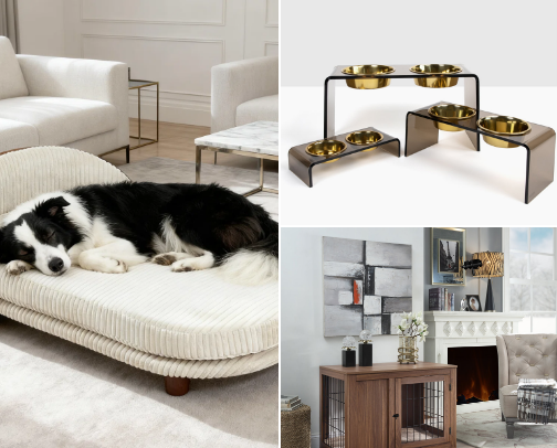 Chic Home Finds for Dog Parents cover photo collage
