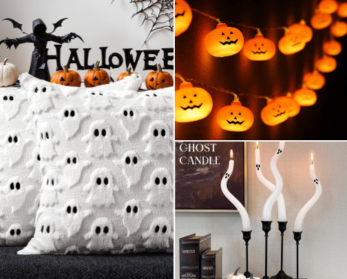 Halloween decor 🎃👻 cover photo collage