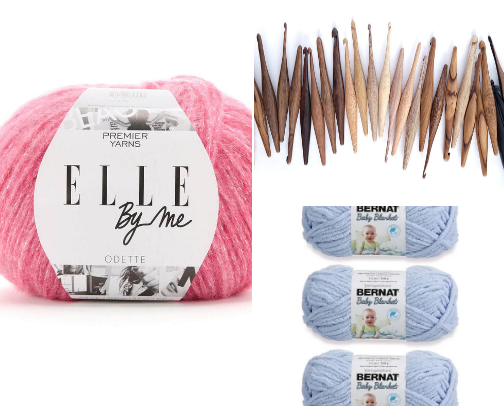 Crocheting 🧶 cover photo collage