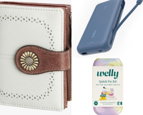 What's in my bag cover photo collage