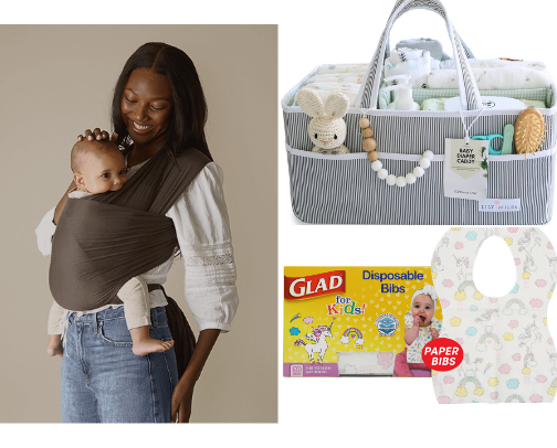Baby items you'll actually use cover photo collage