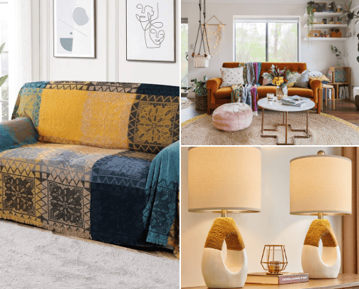 Boho Decor cover photo collage