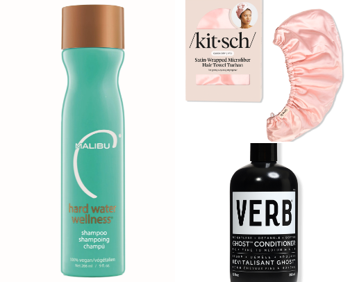 Products for Soft Wavy Hair & Vibrant Color cover photo collage
