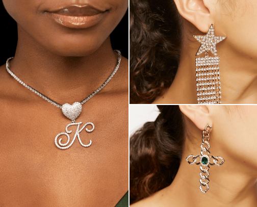 jewelry cover photo collage