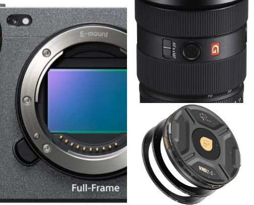 Camera Gear cover photo collage