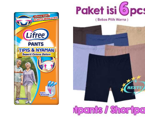 Man & Woman Under Wear cover photo collage