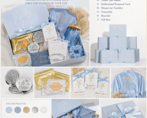 Bridesmaid Gift Ideas cover photo collage
