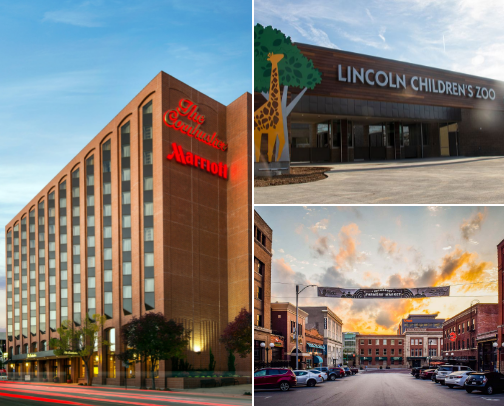 the perfect weekend getaway in the heart of the Midwest! fun things to do in LINCOLN, NE🌇 cover photo collage