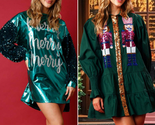 If Elle Woods Dressed for Christmas - SHEIN style cover photo collage