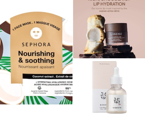 Skin care🛍 cover photo collage