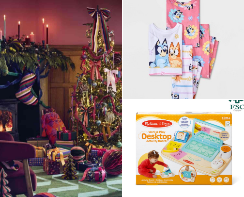 Christmas gifts for toddlers!! cover photo collage